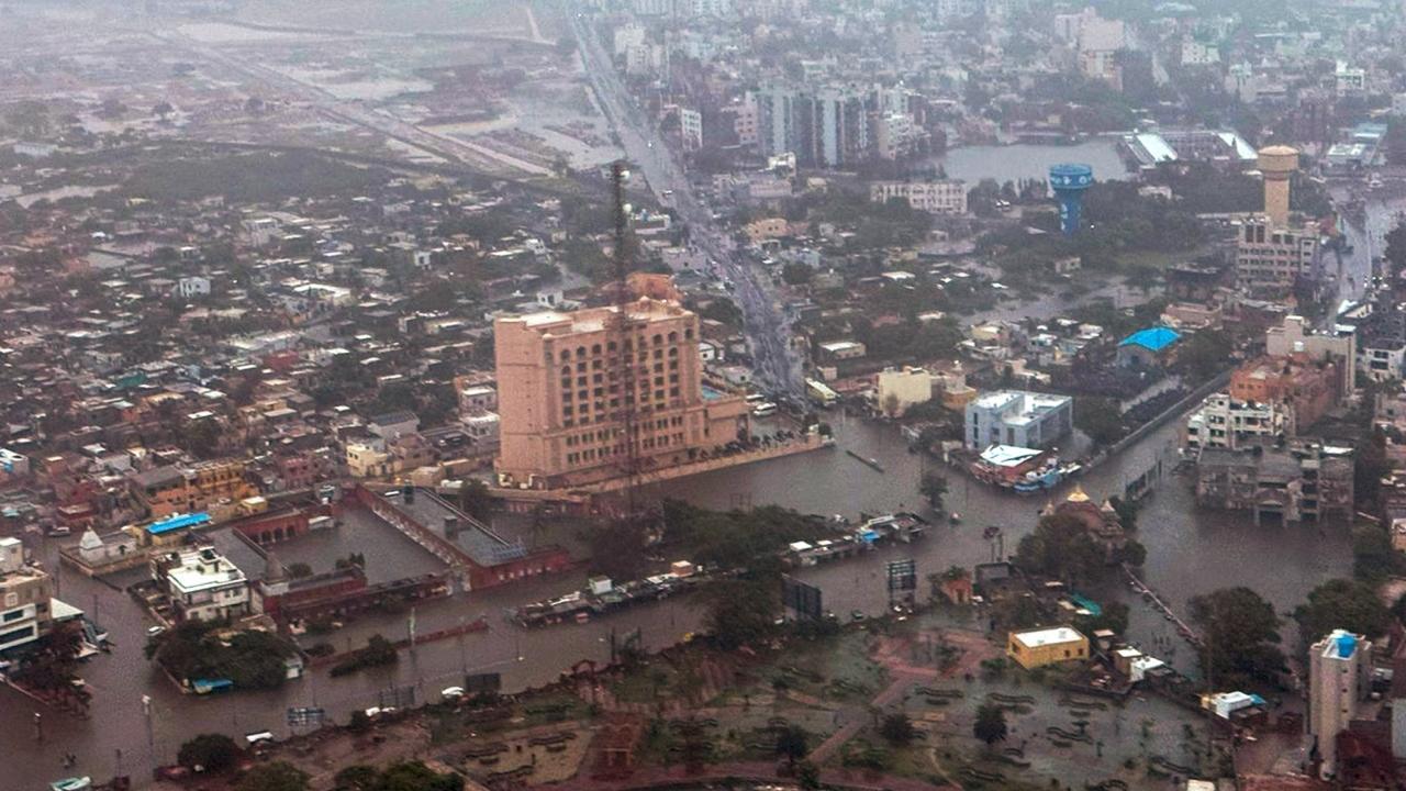 Gujarat rains: Heavy rainfall triggers flood-like situation in Navsari