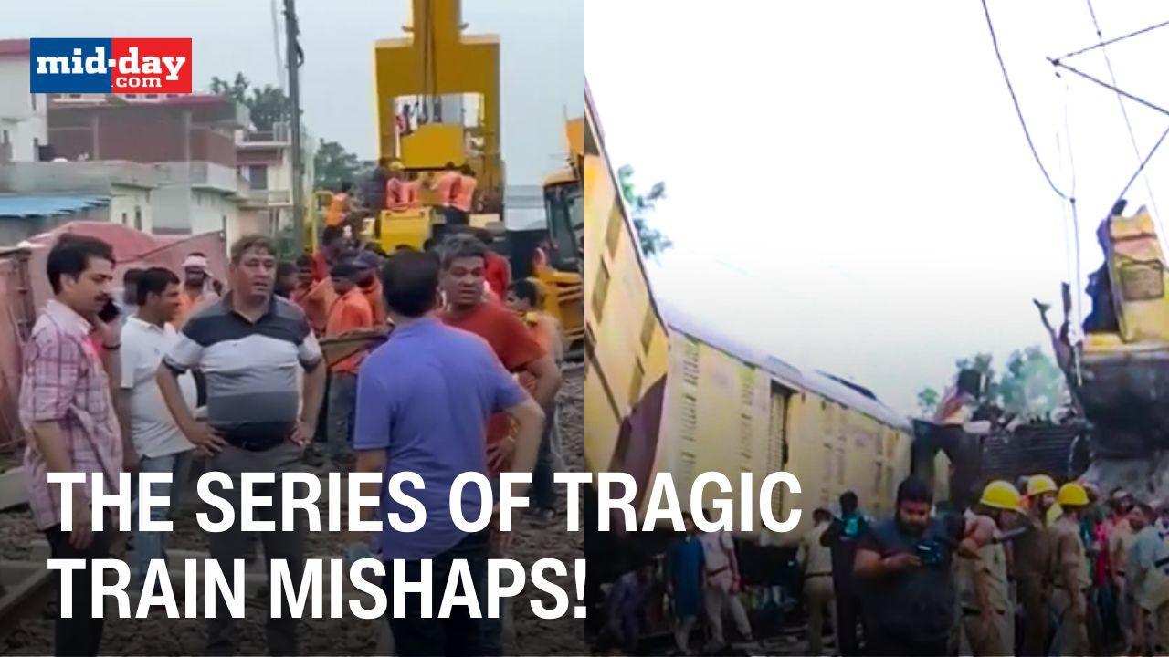  Four accidents in a week, A series of recurring  train Accidents