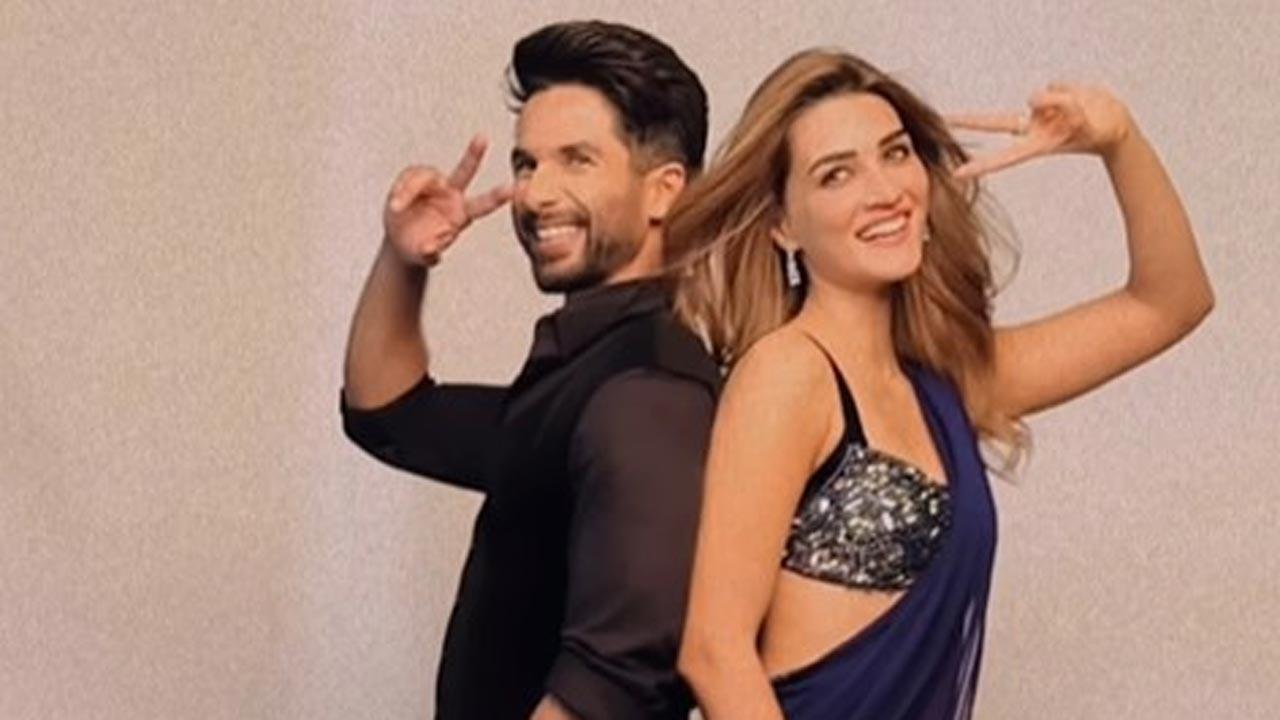 Shahid Kapoor shares special post for 'Sifra' Kriti Sanon on her birthday