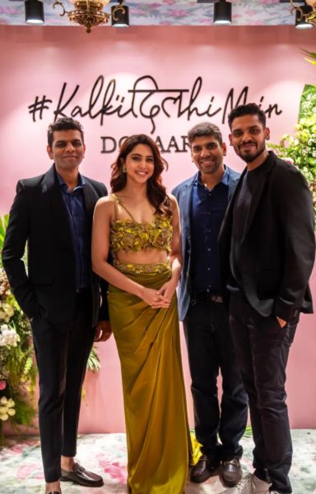 Before entering films, Sharvari had a successful career as a model as she was spotted in various fashion shows and campaigns