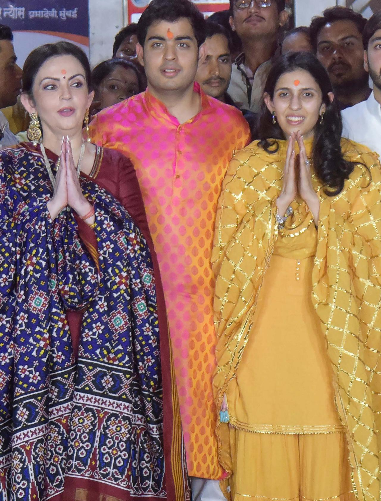 After the intimate proposal, Shloka and the Ambanis visited Siddhivinayak temple in Mumbai on the occasion of Ram Navami to seek blessings. As per reports, they studied together at the Dhirubhai Ambani International School in Mumbai and have known each other for years. 