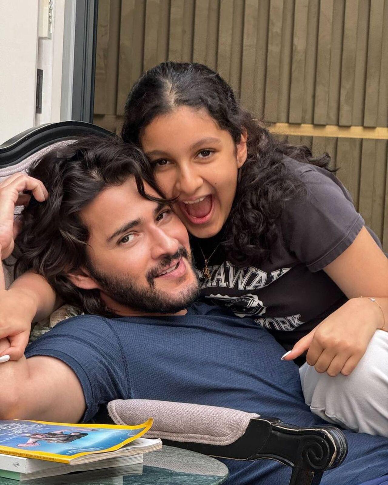 Sitara has also featured alongside her father, Mahesh Babu in the dance video, Penny Song. 