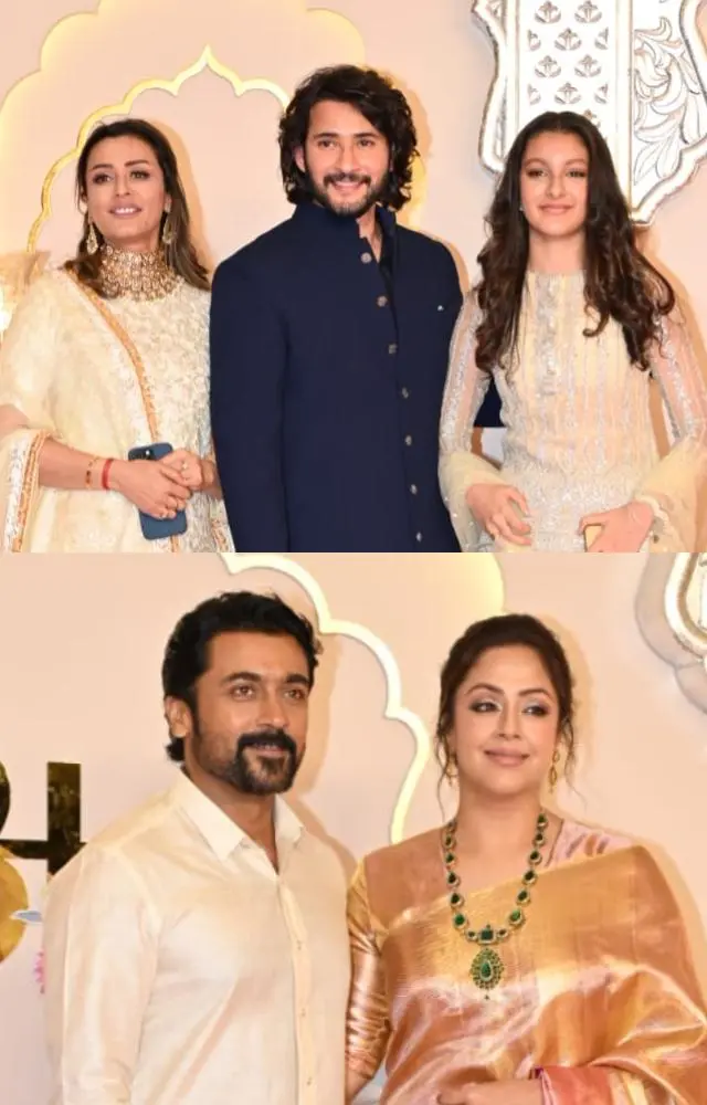 South superstars at the Ambani wedding