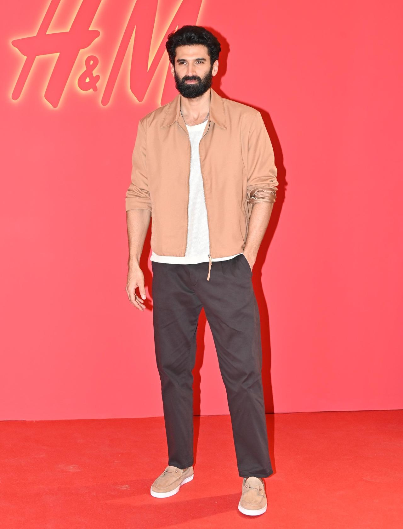 Aditya Roy Kapur at the launch of a fashion store in the city