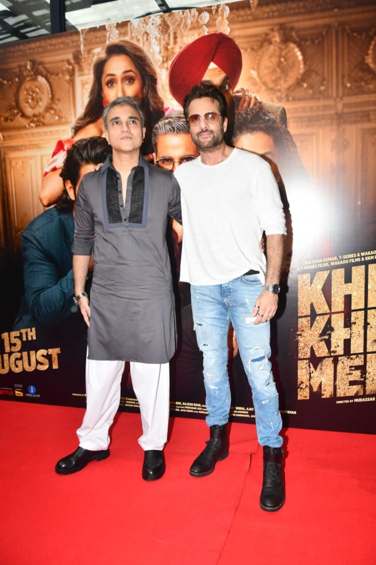 Khel Khel Mein director Mudassar Aziz with actor Fardeen Khan