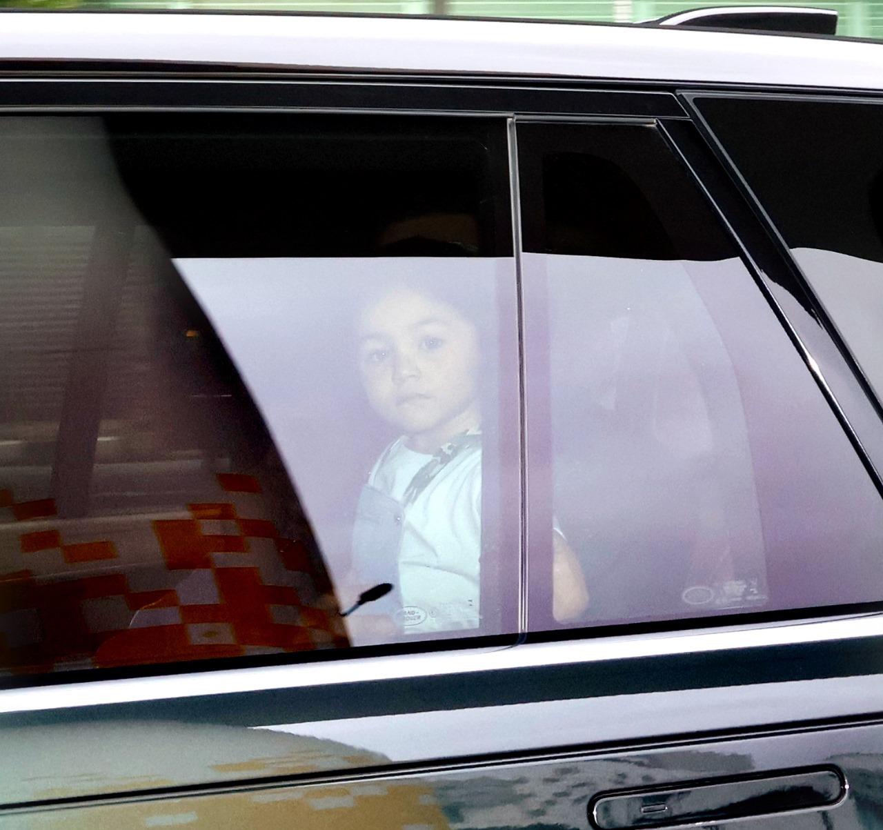 Ranbir Kapoor and Alia Bhatt's daughter Raha was spotted at Jio Drive at BKC