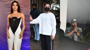 Spotted in the city: Janhvi Kapoor, Rashmika Mandanna, Ram Charan and others