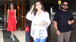 Spotted in the city: Mouni Roy, Kriti Sanon, Arshad Warsi and others