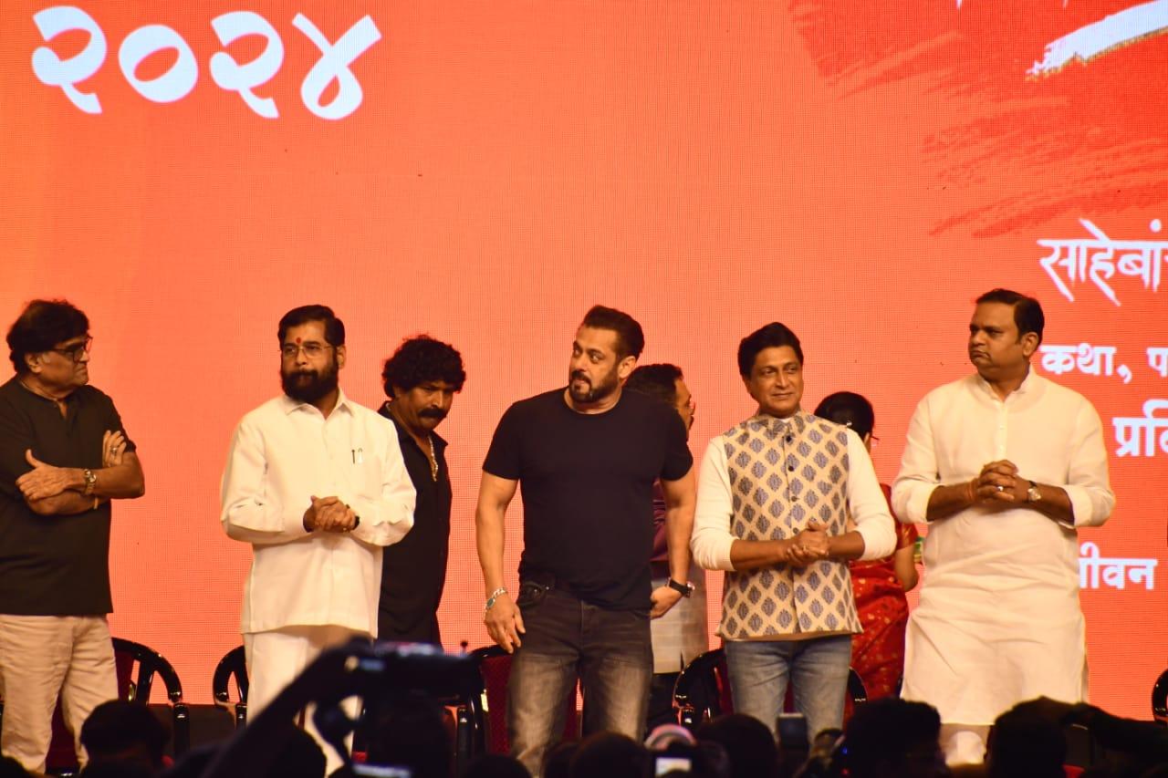 The trailer offers a preview of Dharmaveer 2, which is based on the life of the late Shiv Sena leader Anand Dighe