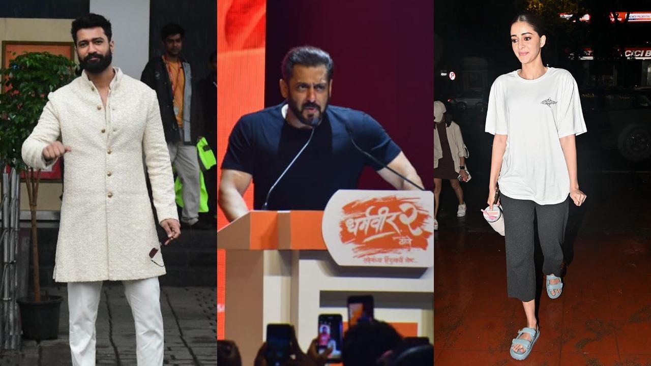 Spotted in the city: Salman Khan, Vicky Kaushal, Ananya Panday and others
