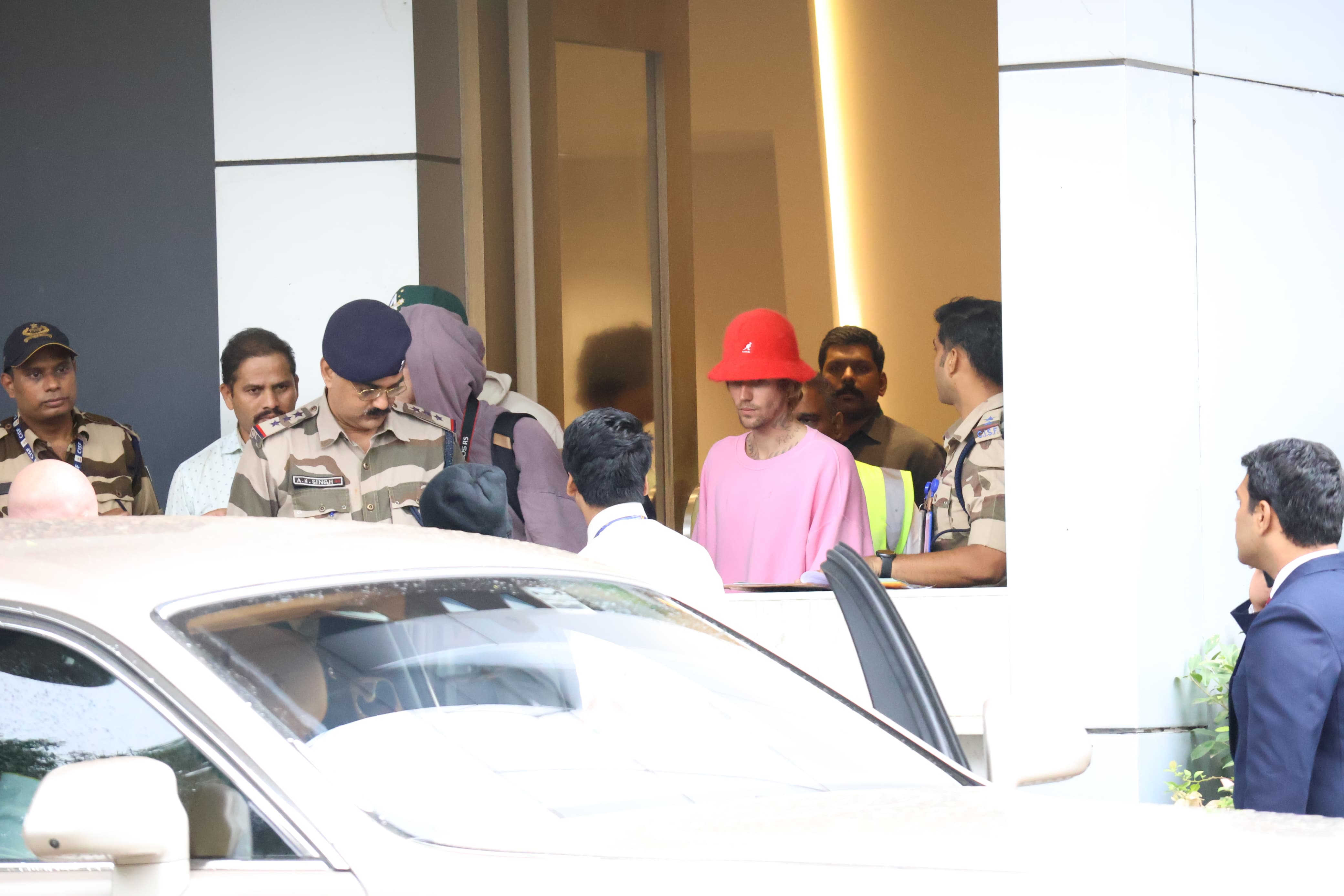 Today started off on a high note as Justin Bieber made his highly anticipated arrival in Mumbai for Anant-Radhika's sangeet