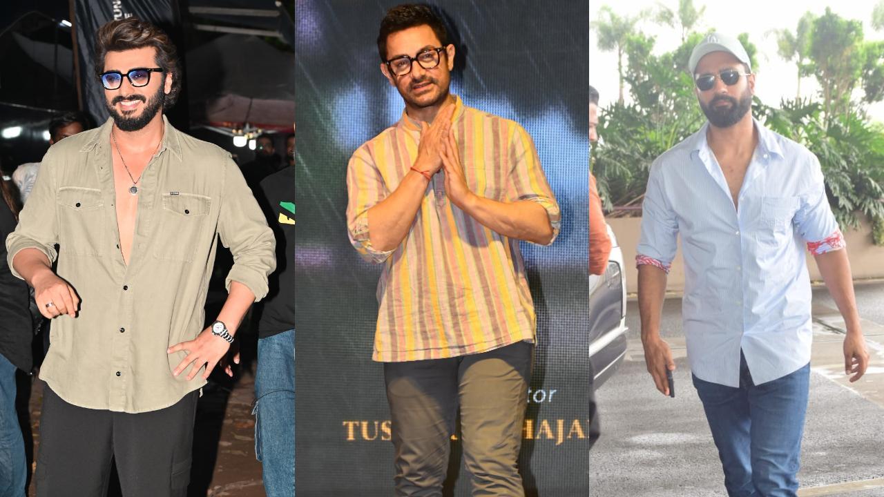 Spotted in the city: Vicky Kaushal, Arjun Kapoor, Aamir Khan and others