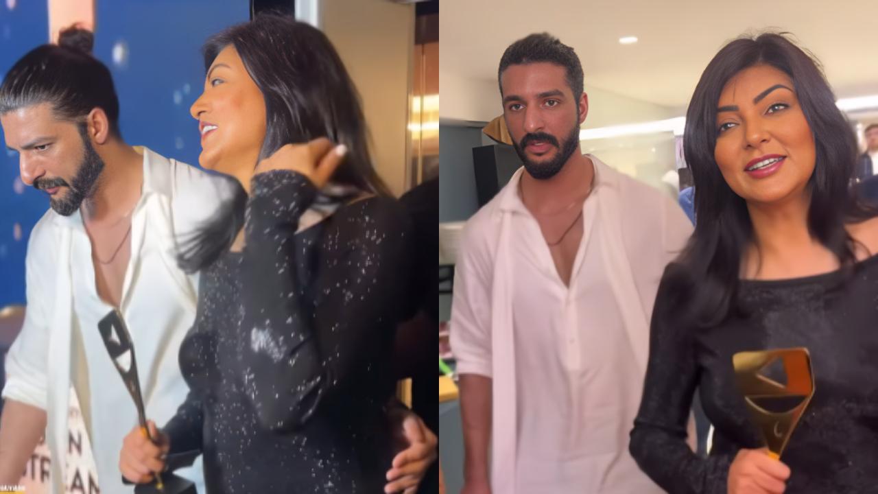 Watch: Fans declare Sushmita Sen & Rohman Shawl 'couple goals'