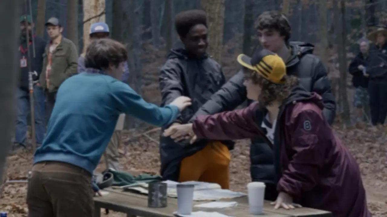 To kick things off, the streaming service Netflix has released behind-the-scenes footage showing the cast both on and off-camera as they work on the final episodes. Read full story here
