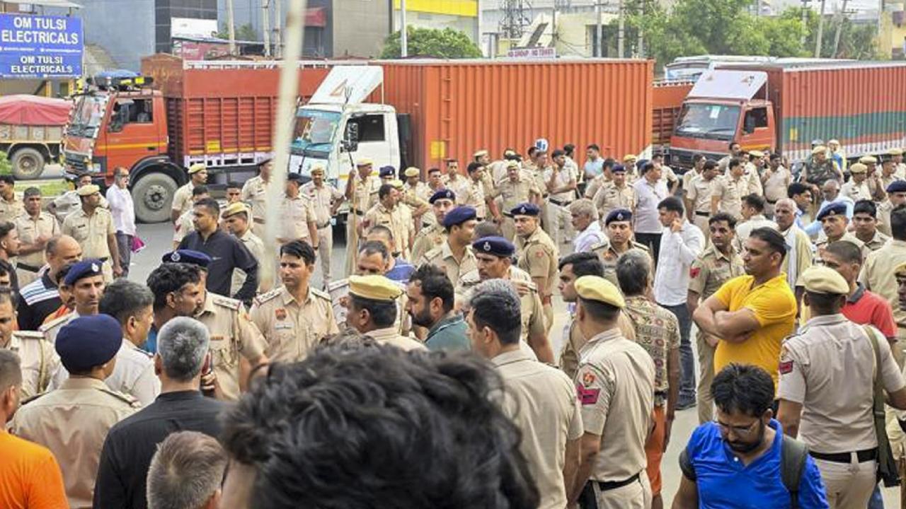 A protesting student said 10 aspirants started an indefinite hunger strike till their main demands, including compensation of Rs 5 crore to the victims' families, were met