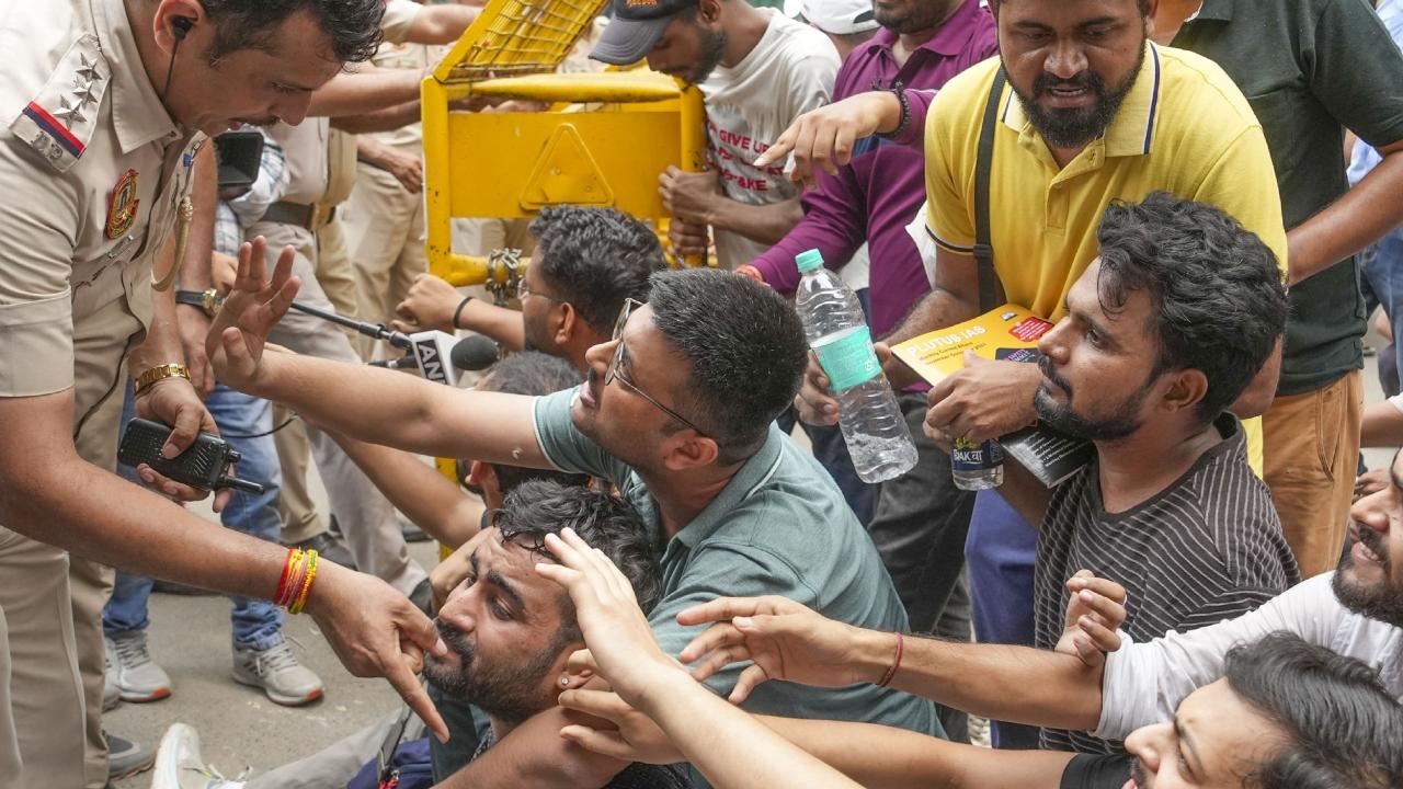 The three UPSC aspirants died due to flooding of the Rau's IAS Study Circle building basement in the central Delhi coaching hub of Old Rajinder Nagar following heavy rain on July 27. Water from a flooded drain gushed into the basement where a library was set up