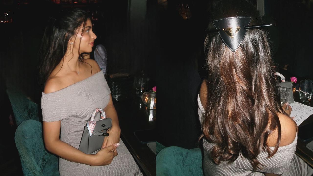 Suhana Khan flaunts hair clip worth nearly Rs 50,000, carries luxury bag costing Rs 26 lakh 