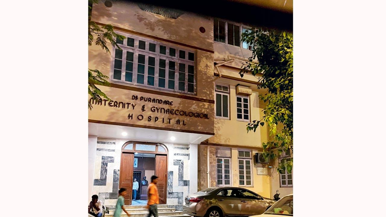 The Dr Purandare Hospital, Marine Drive, where India captain-turned-television commentator Sunil Gavaskar was born on July 10, 1949. Pic/Clayton Murzello