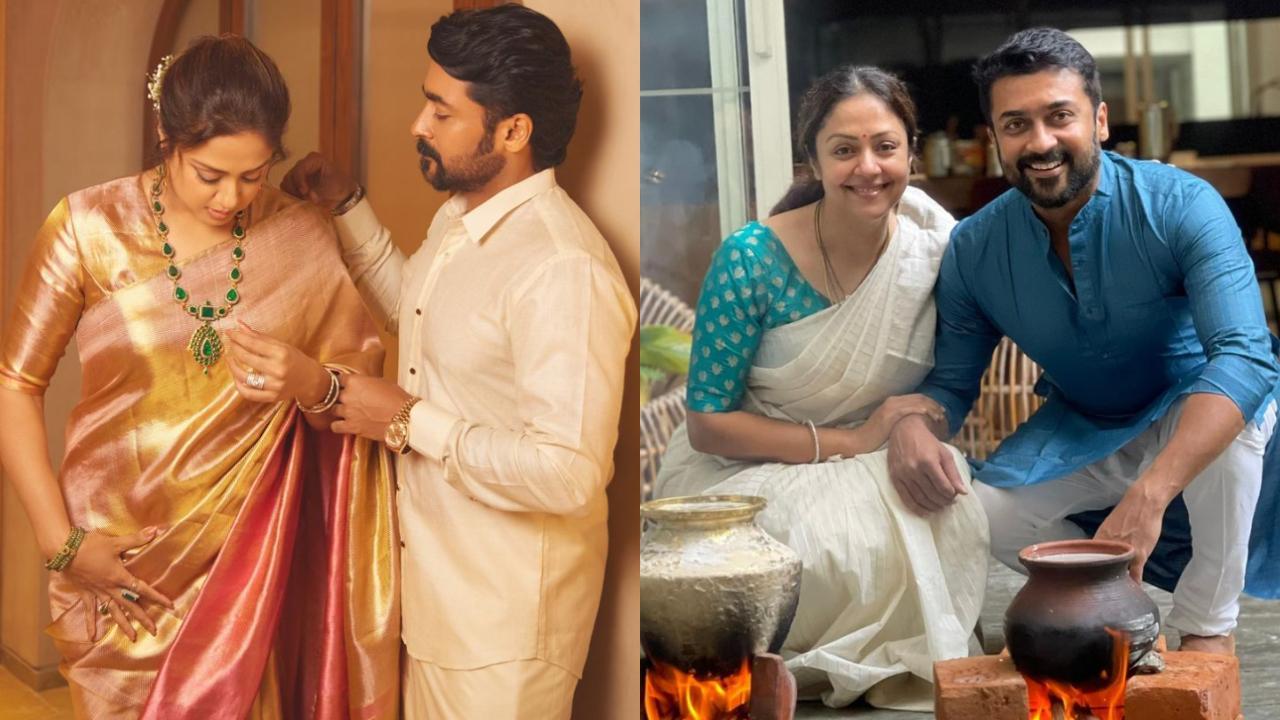 Suriya and Jyotika