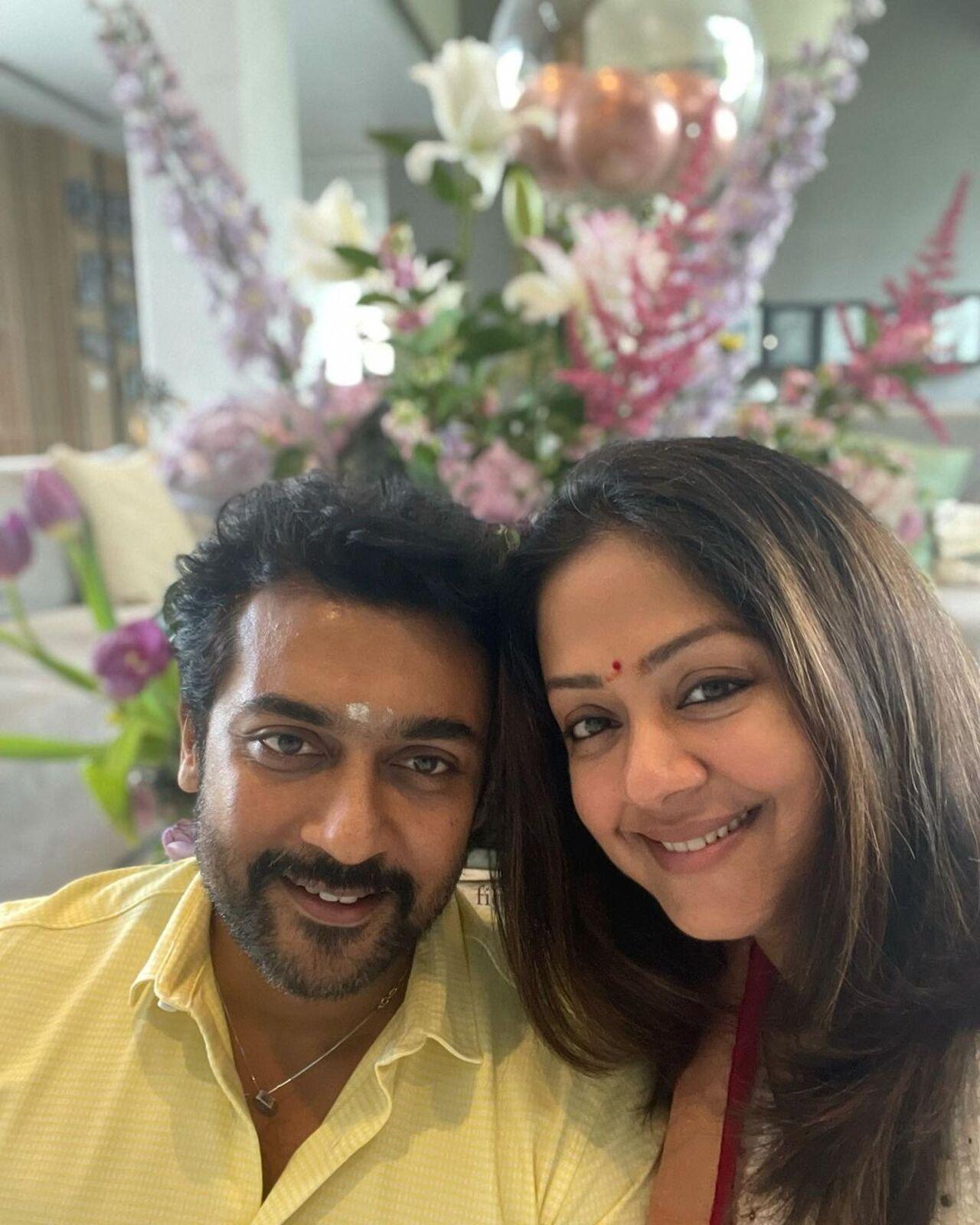 Later in 2003, Suriya and Jyotika acted in the film 'Kaakha Kaakha', directed by Gautham Vasudev Menon. It is believed that the couple started dating during the filming of 'Kaakha Kaakha'