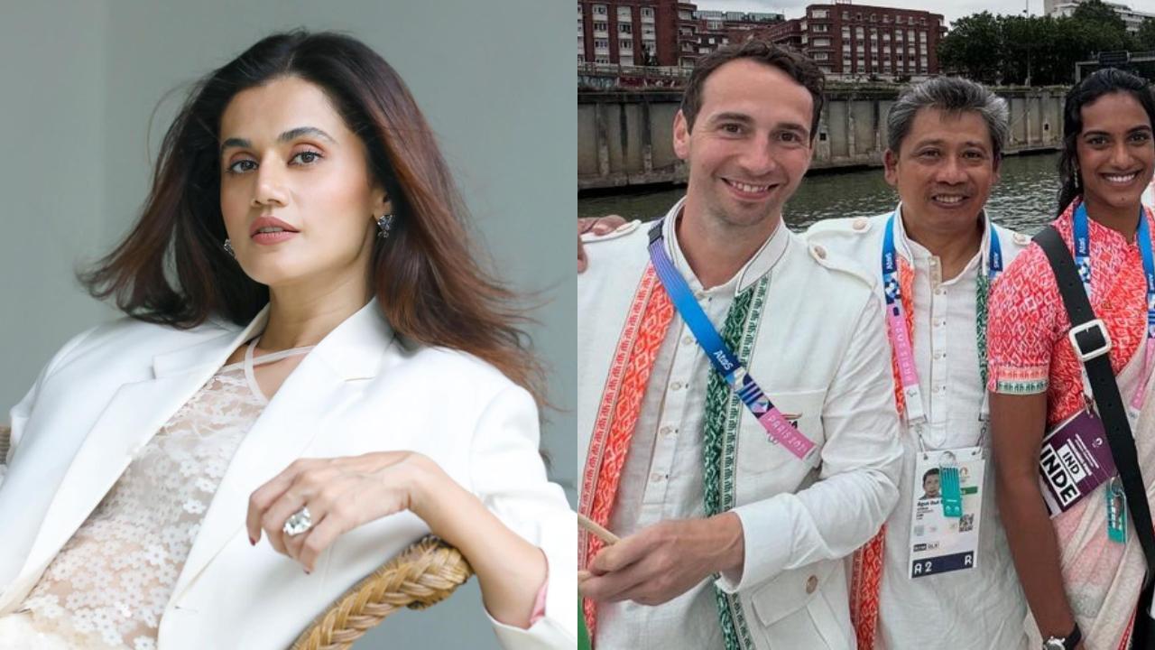 Taapsee Pannu to cheer for husband and Indian badminton coach Mathias Boe at Paris Olympics 
