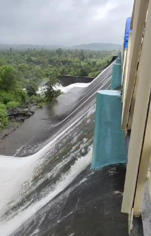 Mumbai rains: Tansa lake overflows