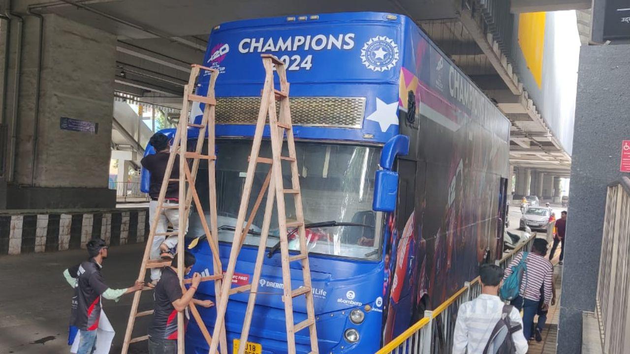 The Team India victory parade will commence at 5 pm from NCPA at Nariman Point and will culminate at Wankhede Stadium by 7 pm.