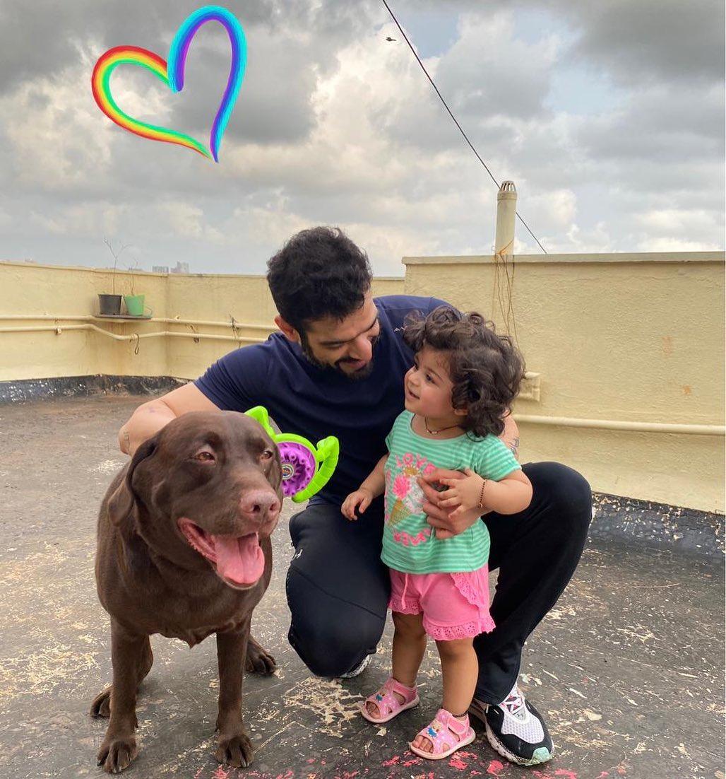 Karan Patel is the proud father of Naughty Patel, a cute and mischievous dog. The actor considers Naughty as his firstborn and has always been vocal about his love for him