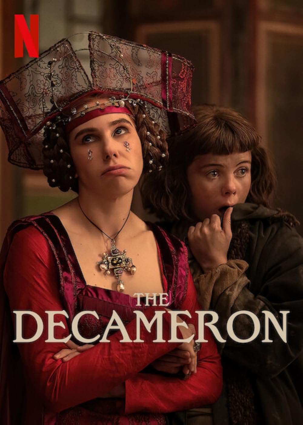 The Decameron Season 1 (25 July 2024, Netflix)  Kathleen Jordan introduces a new historical comedy series set during the unexpectedly lively period of the Black Death outbreak. The show follows quirky characters and explores the class systems of the time. The cast includes Zosia Mamet, Saoirse-Monica Jackson, and Tony Hale. 