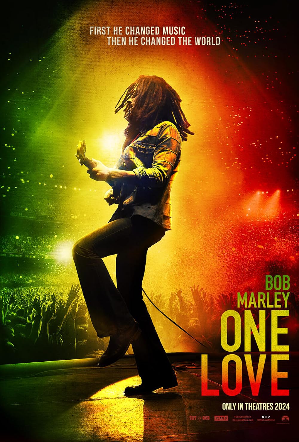 Bob Marley: One Love (3 July 2024, Amazon Prime Video)  Based on the life of iconic reggae singer and songwriter Bob Marley, this film follows his journey from rising to fame until his death in 1981.