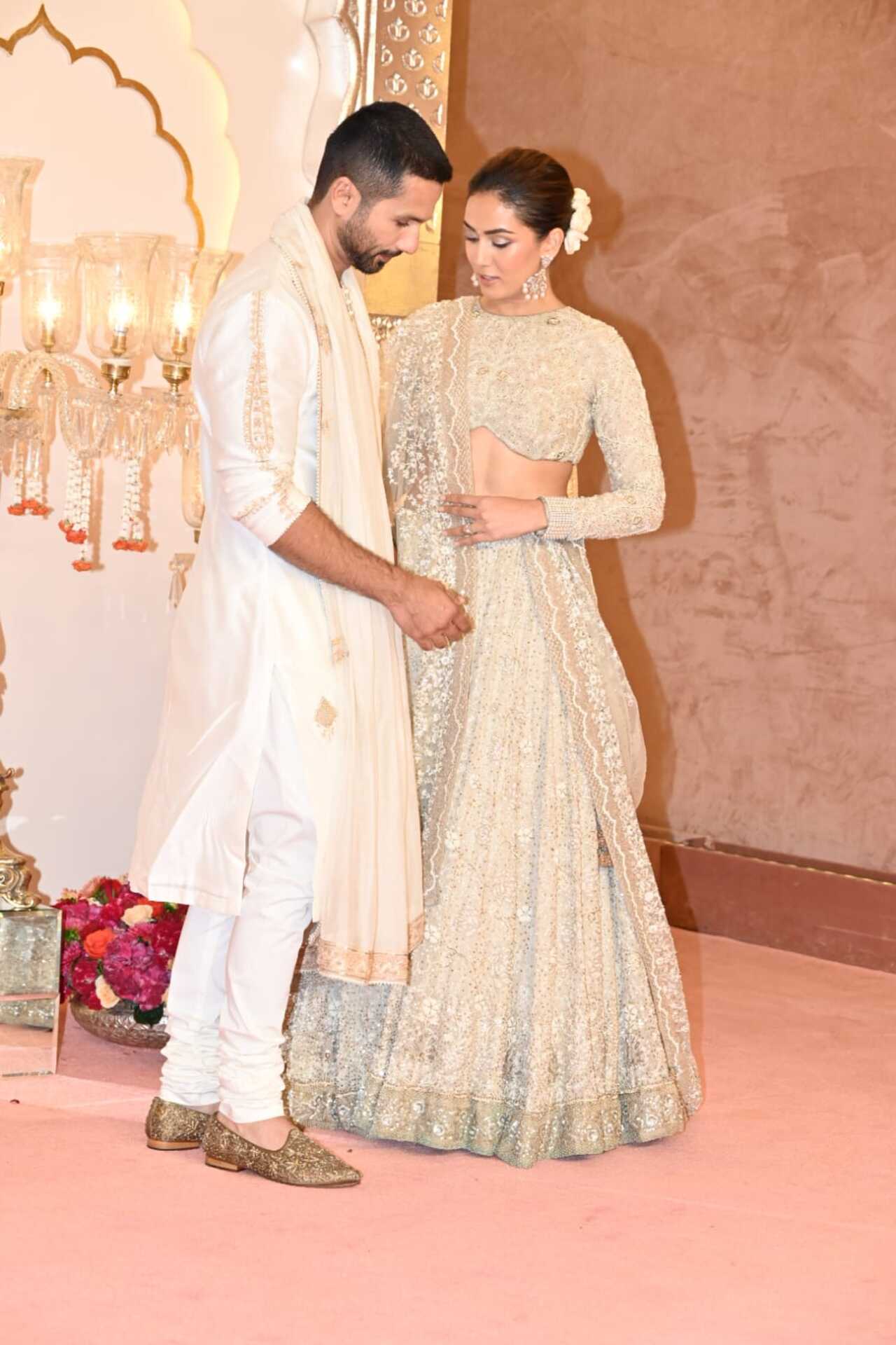 Shahid Kapoor and Mira Rajput gave major couple goals in co-ordinated outfits