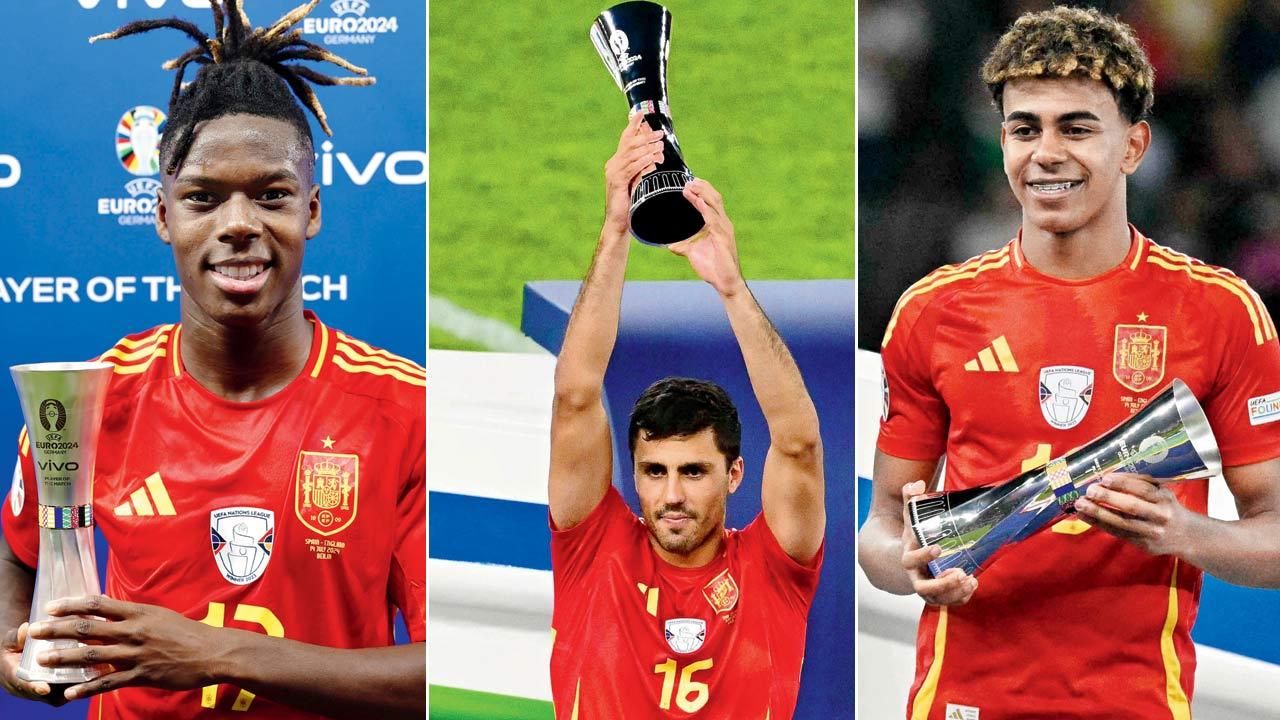 Player of the final Nico Williams; Player of the tournament Rodri; Best young player of the tournament Lamine Yamal
