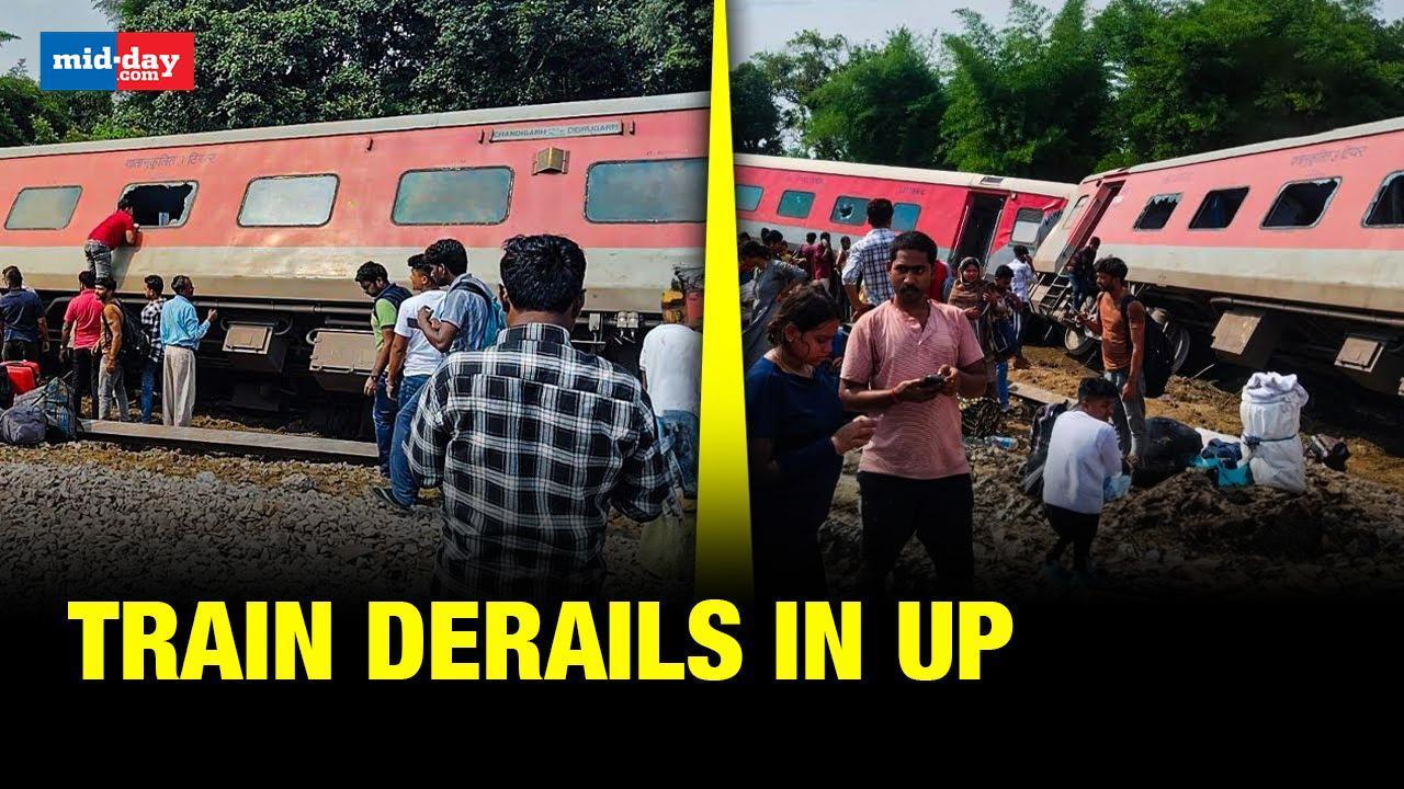 Chandigarh-Dibrugarh Express Accident: Train derails near UP’s Gonda