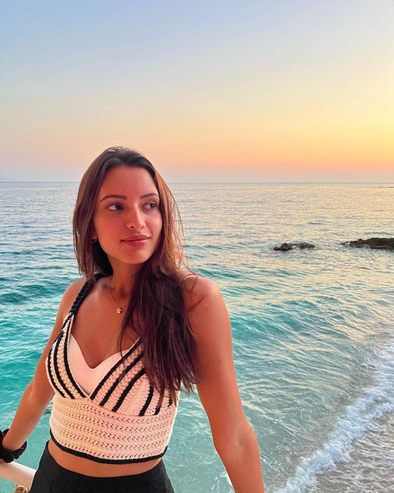 Triptii Dimri is a bonafide water baby and makes sure her Instagram is a vacation mood board for fans. 