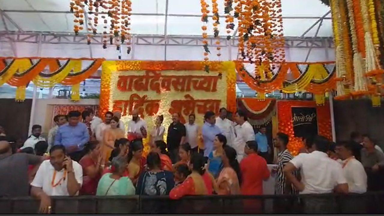 Uddhav Thackeray thanked his supporters and party members during the celebration, and expressed his gratitude for their unwavering support. 