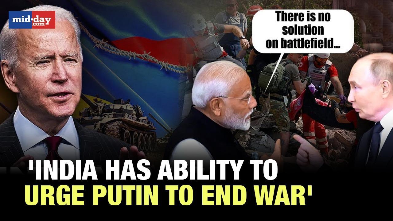 US hopes India can stop Russia-Ukraine War!
