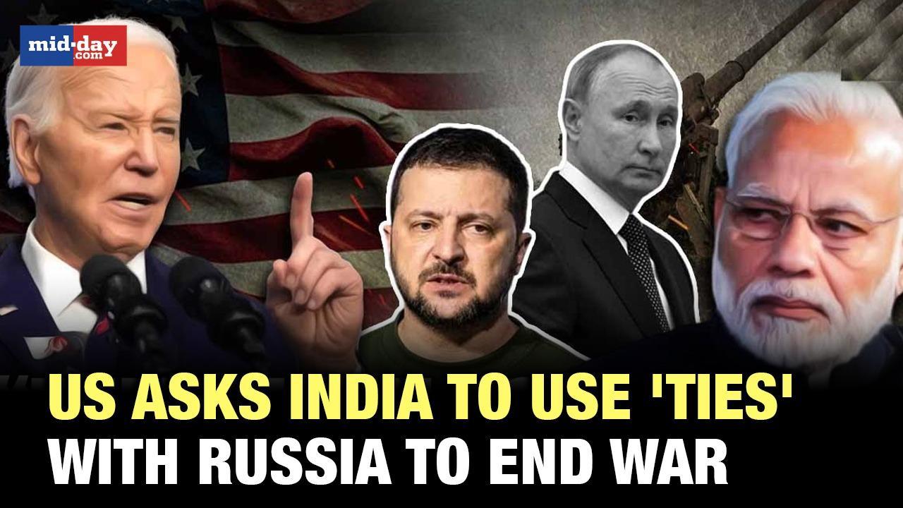 US Urges India To 'Ask Putin' to end Russia-Ukraine War | WATCH