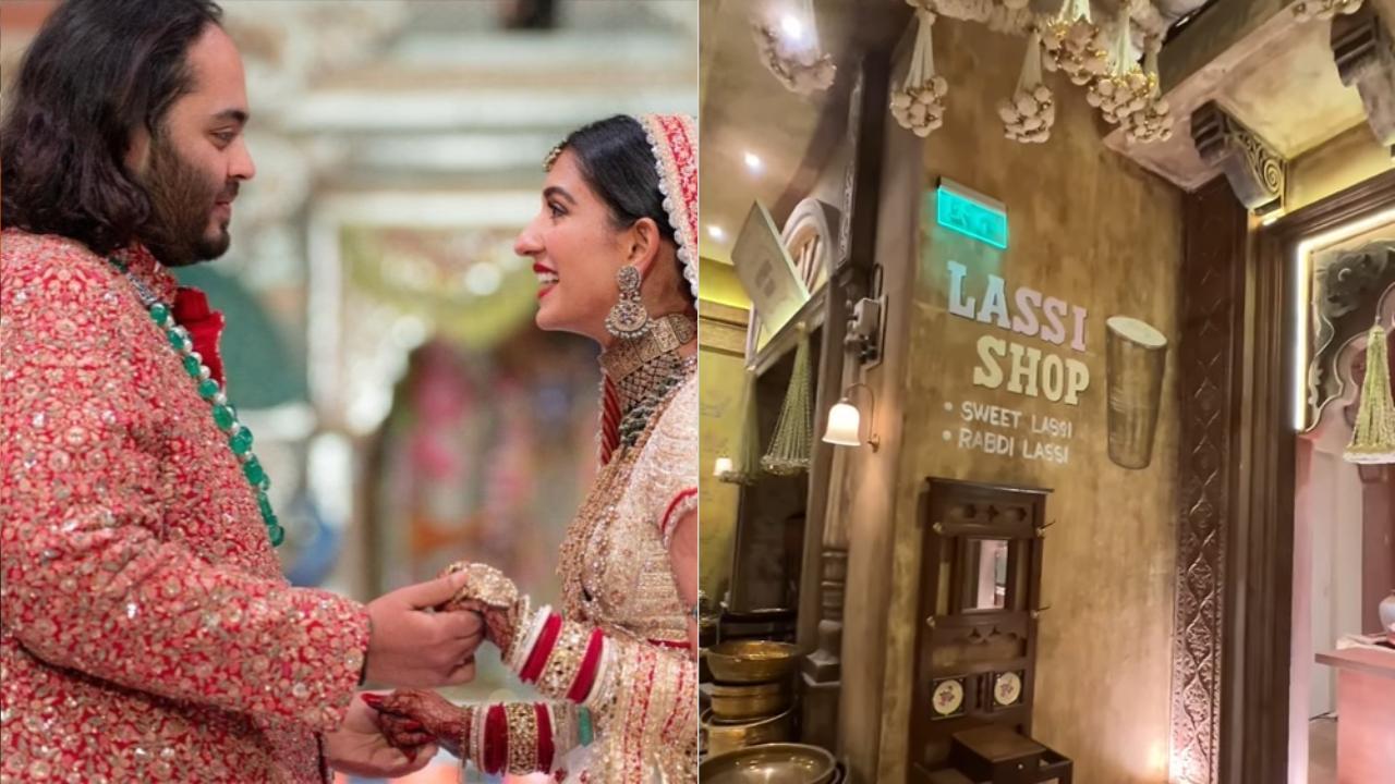 Chai store to lassi shop, check out inside video of Anant Ambani-Radhika Merchant's dreamy wedding venue