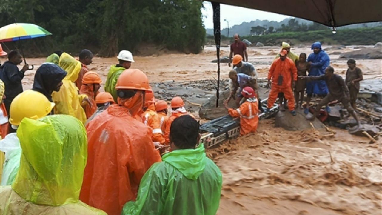  IN PHOTOS: Toll in Wayanad landslides rises to 23