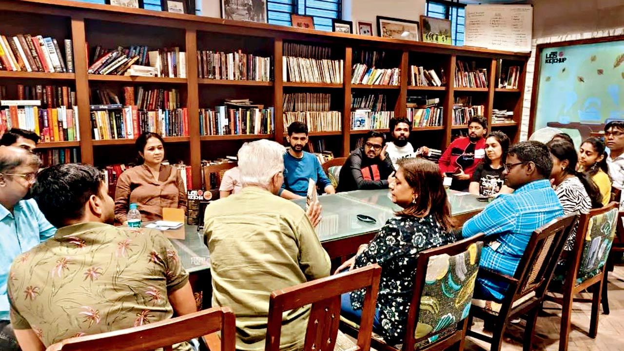 A session in Bengaluru. Pics Courtesy/Instagram