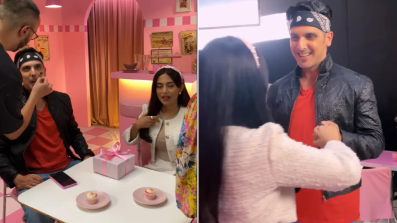 Reunion alert! 'Main Hoon Na' stars Zayed Khan and Amrita Rao reunite after 20 years for special shoot