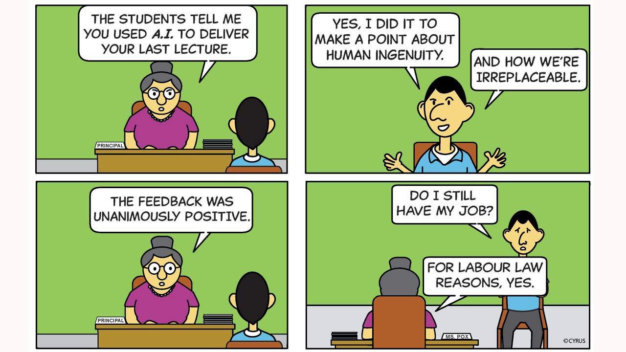 Sunday Cartoon: Cyrus Daruwala Presents - Zal