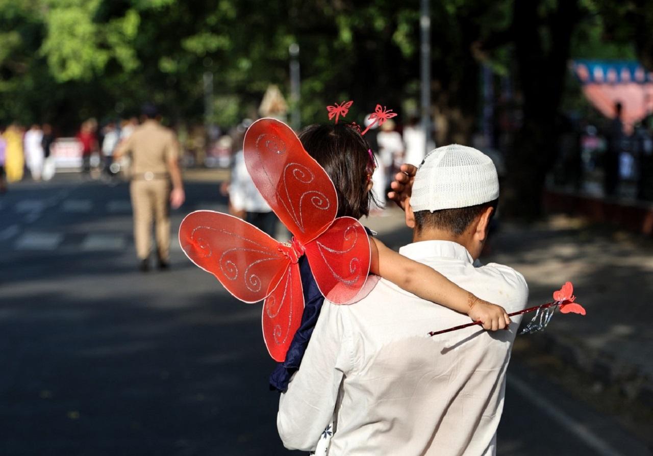 Equally vibrant celebrations were seen in other parts of the country too
