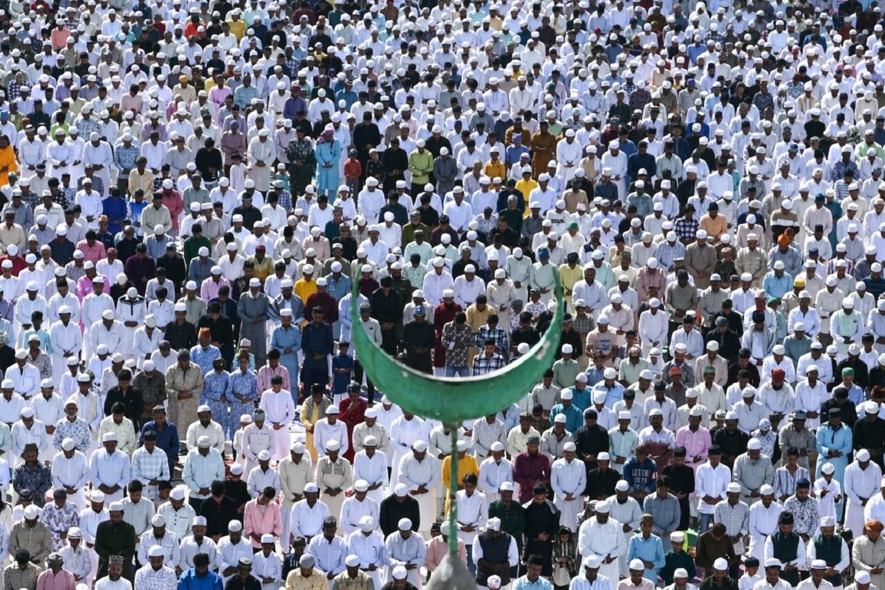 Equally vibrant celebrations were seen in other parts of the country too