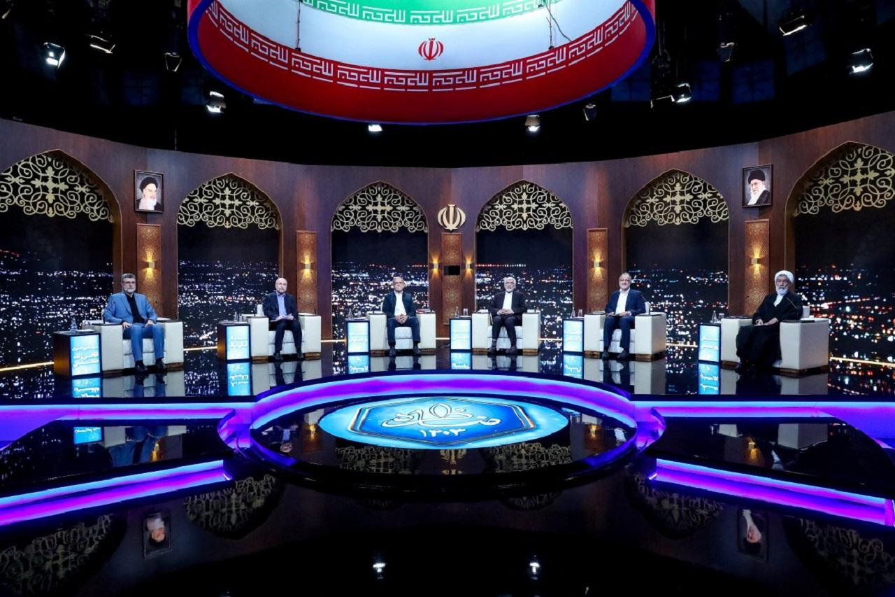 They all promised they would try and get the sanctions lifted and introduce reforms but none offered any details. The candidates also discussed inflation, the budget deficit, Iran's housing problem and ways to fight corruption
