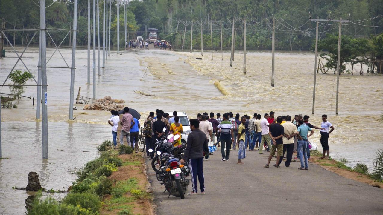 Several trains have been canceled or short-terminated, according to a Northeast Frontier Railway spokesperson.