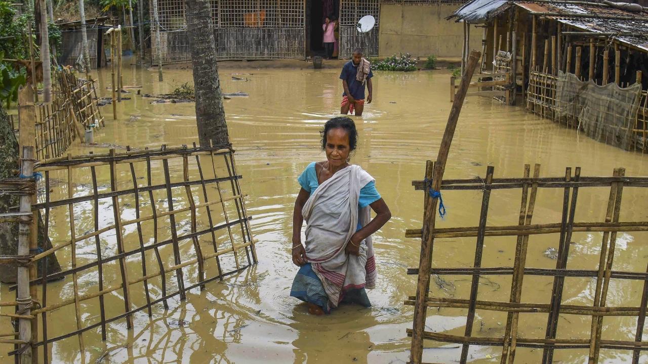 Meanwhile, the southwest monsoon has entered Assam and other northeastern states ahead of its scheduled time due to the effect of Cyclone Remal, according to the Indian Meteorological Department.