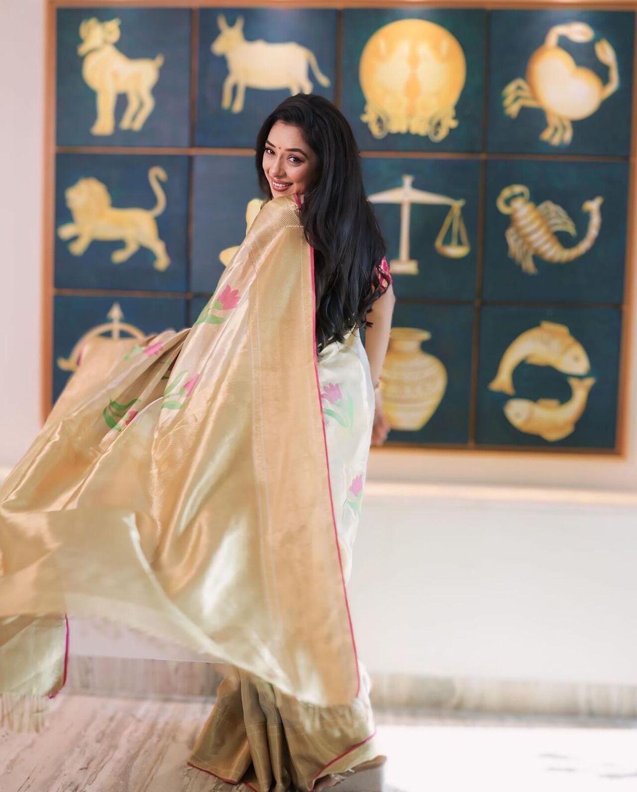 Actress Rupali Ganguly, known for her characters like Monisha Sarabhai and Anupamaa, joined the BJP ahead of the third phase of Lok Sabha elections in 2024