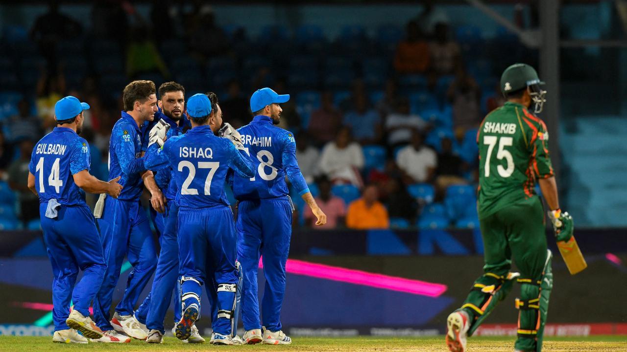 T20 WC 2024: Afghanistan defeat Bangladesh by 8 runs to reach semifinals