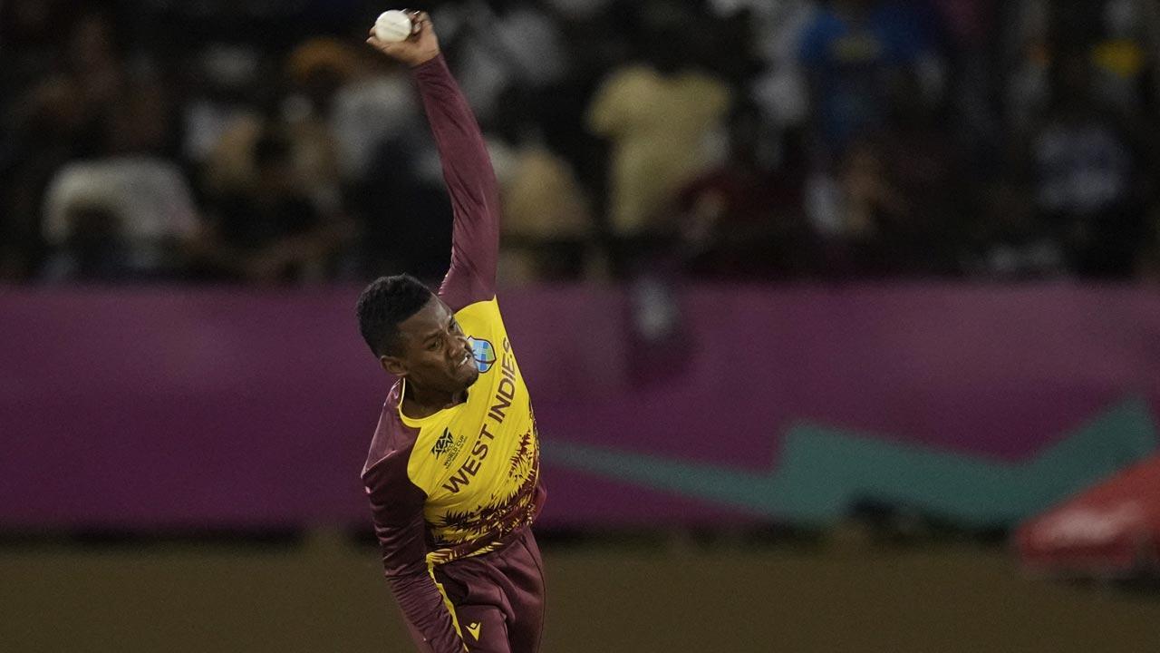 T20 World Cup 2024: Akeal Hosein's fifer helps West Indies win by 134-run vs UGA